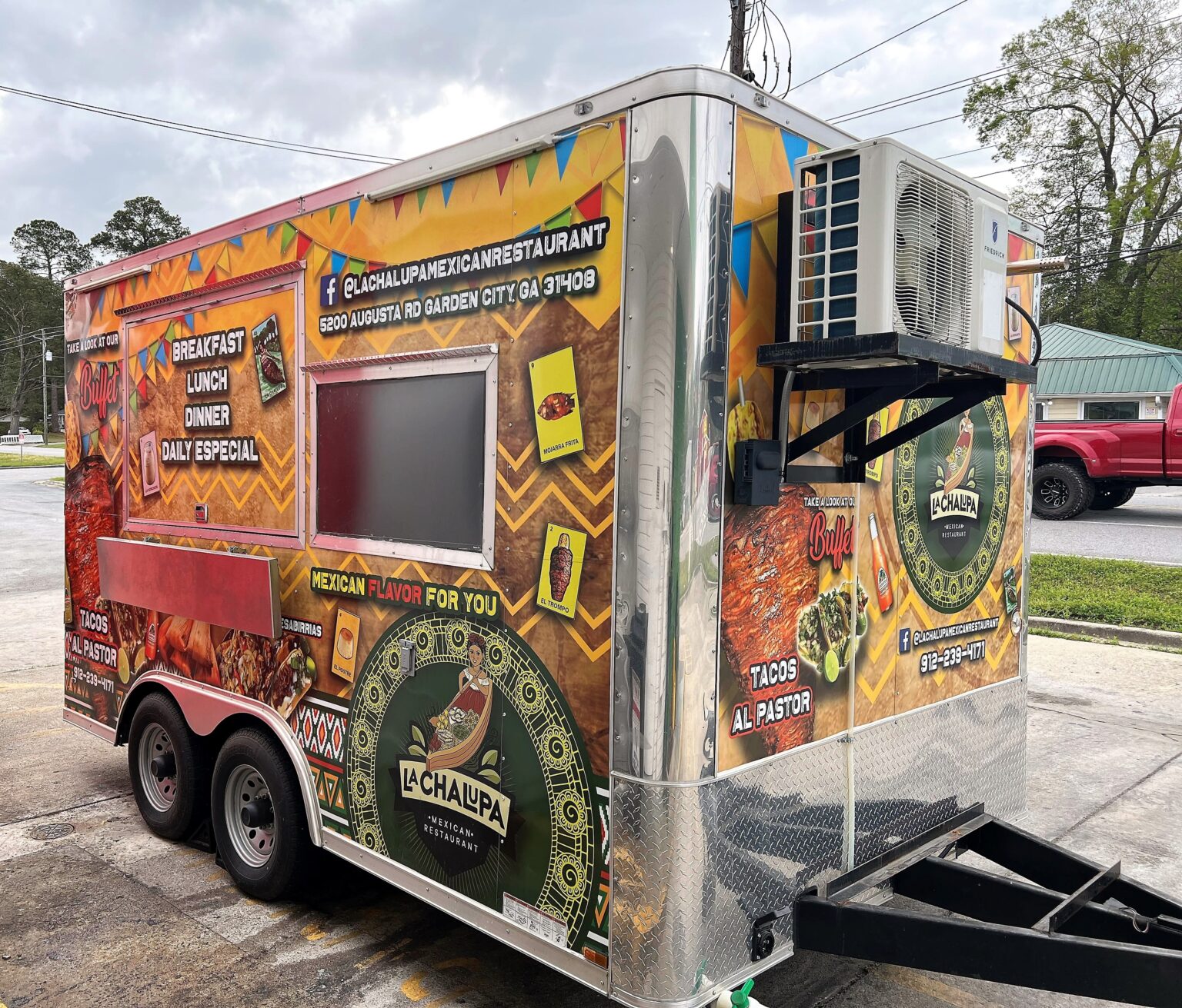 La chalupa savannah food truck force